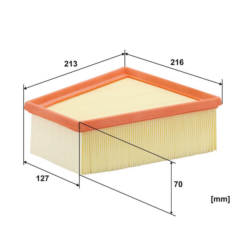 Õhufilter, FILTRON AP 189, 1
