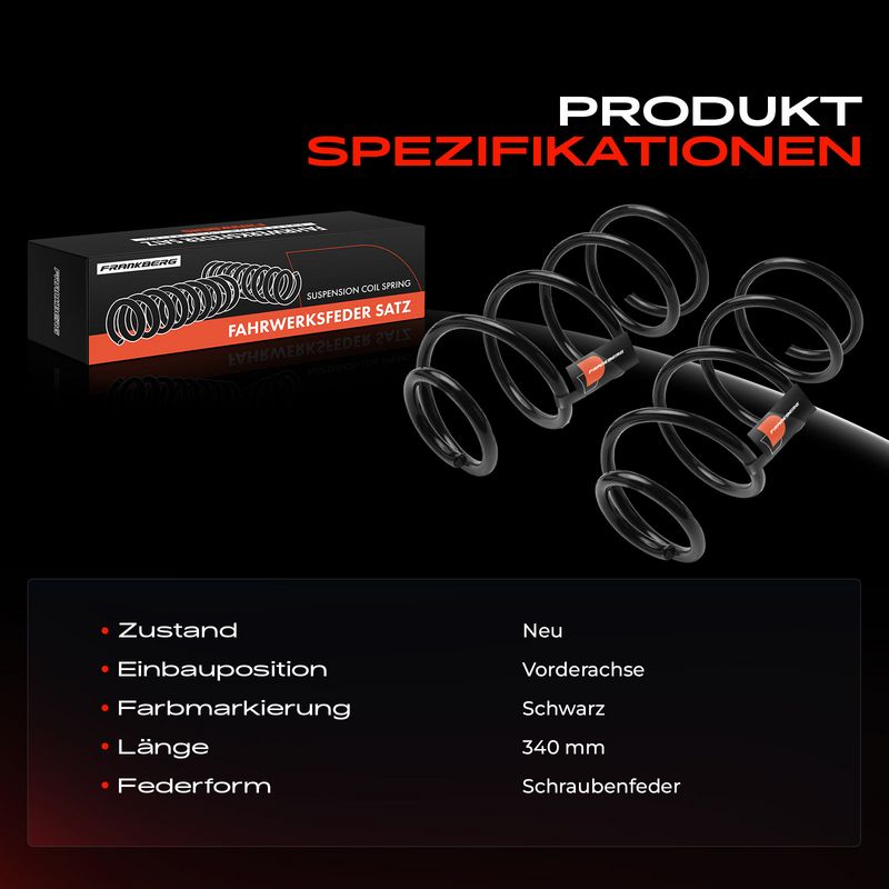 Frankberg 5481FB0051325 Suspension Spring