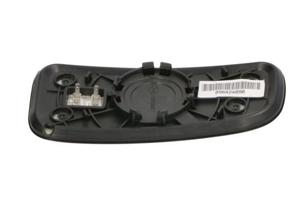 Zijspiegel glas Links (in reliëf, met verwarming, lager) past: HYUNDAI H350 04.15-