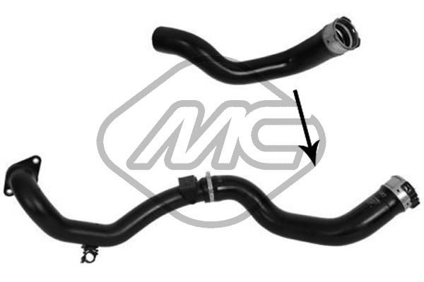 Metalcaucho 98398 - Charge Air Hose