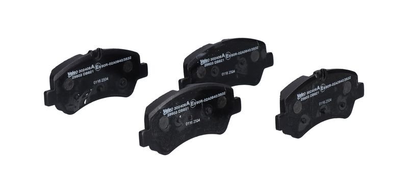 Sada brzdových destiček, kotoučová brzda 302406A