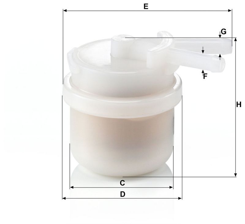 Filtru combustibil WK 42/10 MANN-FILTER