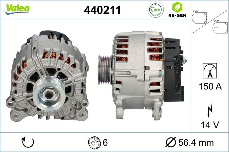 VALEO Dynamo / Alternator 440211