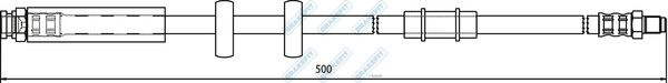 APEC Brake Hose BHO4145