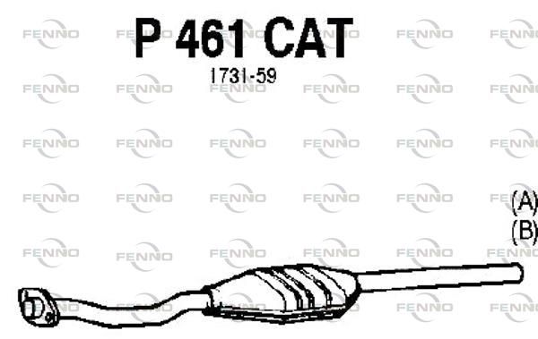 FENNO katalizátor P461CAT