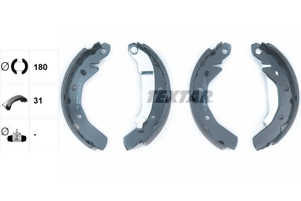 TEXTAR 91054000 Brake Shoe Set