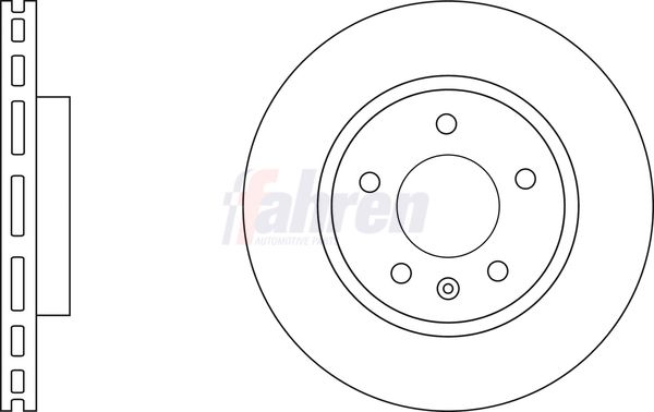 Fahren Brake Disc FBD6790
