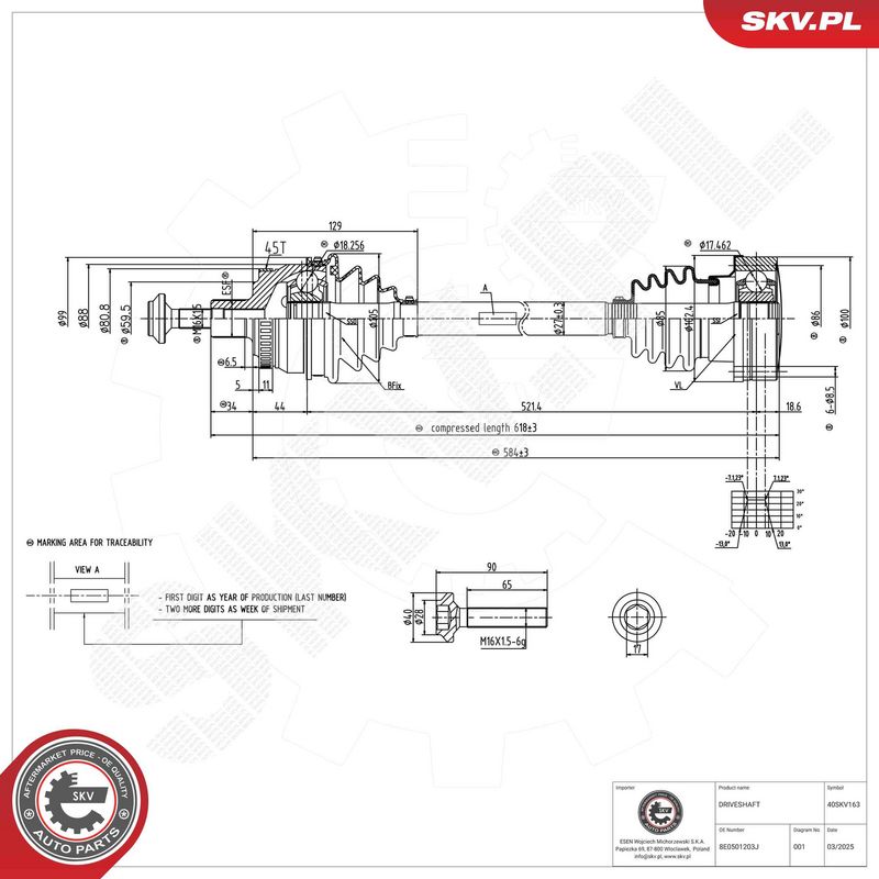 Veovõll, ESEN SKV 40SKV163
