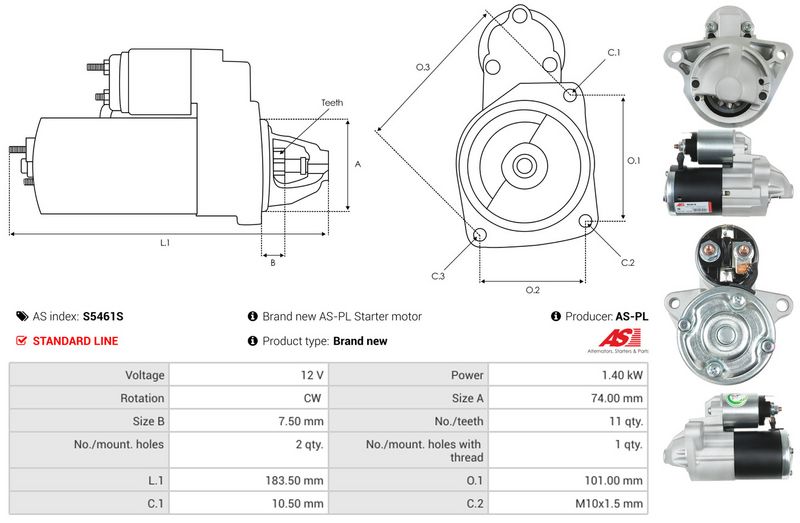 This part match OEM code: M0T39671