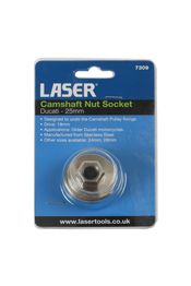 Laser Tools Camshaft Nut Socket 25mm - for Ducati