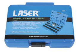 Laser Tools Locking Wheel Nut Key Set 22pc - for BMW
