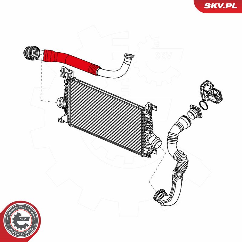 ESEN SKV 24SKV934 Charge Air Hose