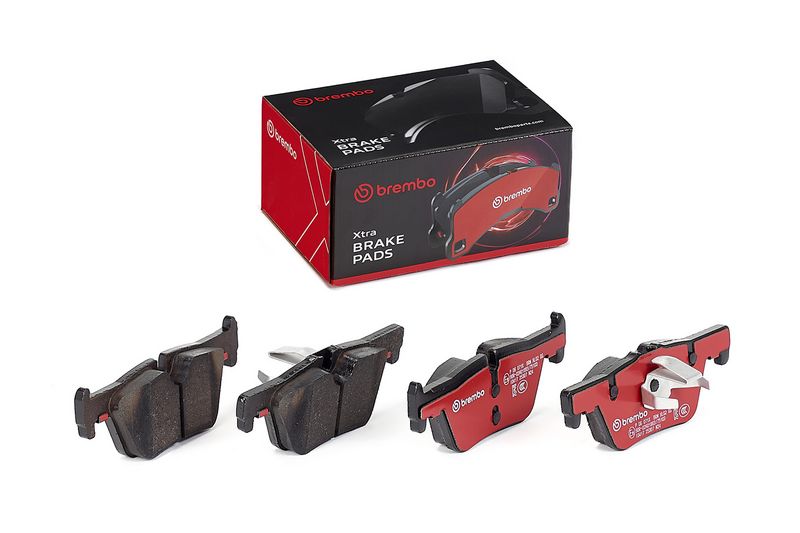 Piduriklotsi komplekt, ketaspidur, BREMBO P 06 071X