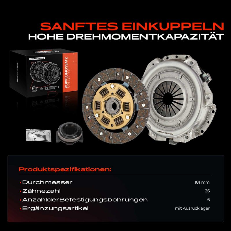 Frankberg 5481FB0037525 Clutch Kit