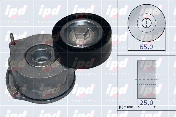 IPD Szíjfeszítő, hosszbordás szíj 15-3900