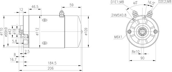 Product Image - Elektromotor - MM218 - MAHLE