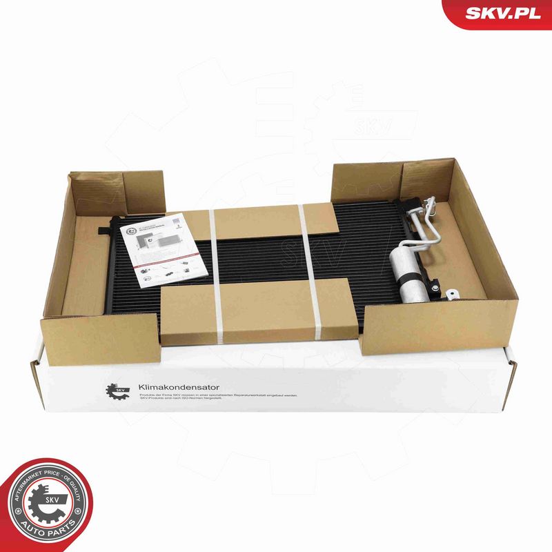 ESEN SKV 86SKV123 Condenser, air conditioning