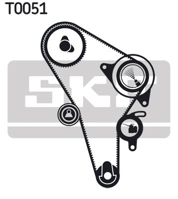 SKF VKMA 01010 Timing Belt Kit