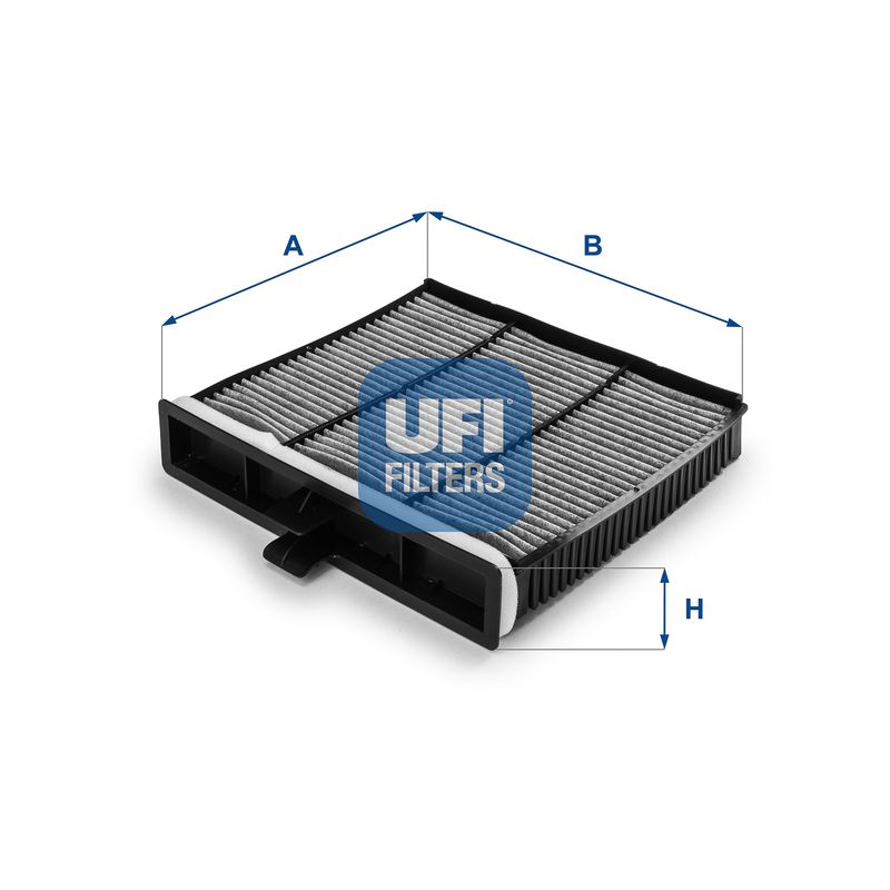 Фільтр, повітря у салоні, Ufi 54.237.00