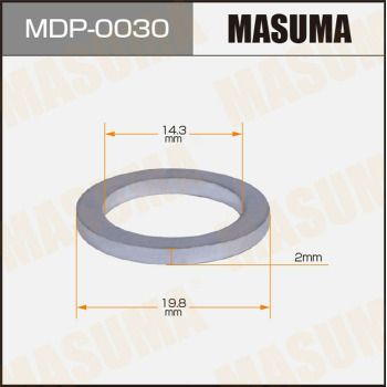 Ущільнювальне кільце, пробка для зливання оливи, Masuma MDP-0030