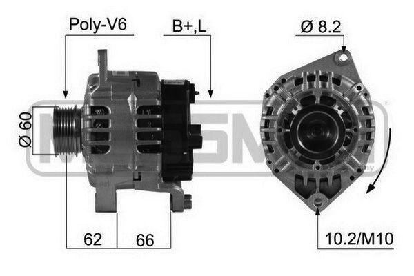 ERA generátor 210470A