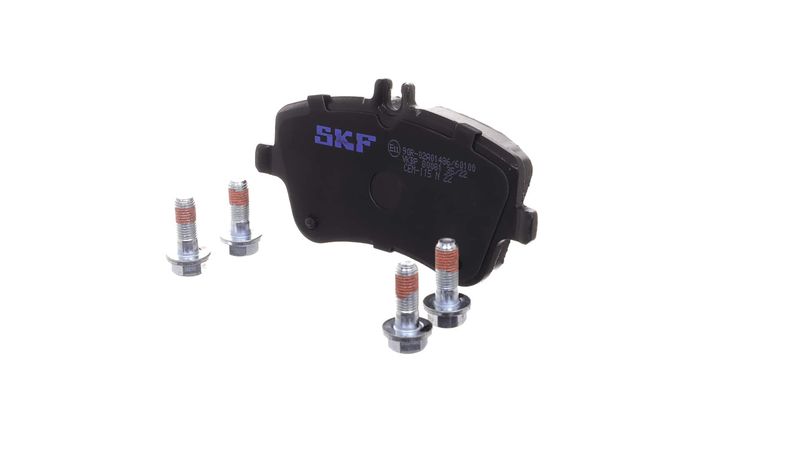 SKF VKBP80081 Комплект гальмівних накладок, дискове гальмо