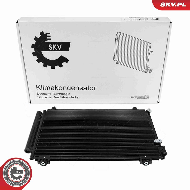 ESEN SKV 86SKV165 Condenser, air conditioning