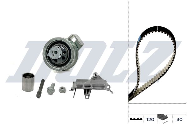 Kit+de+courroie+crantée DOLZ SKD037