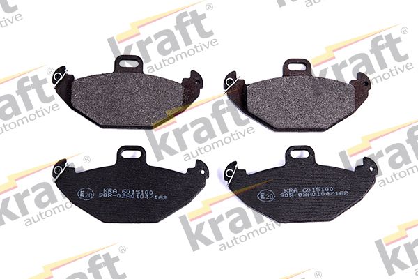 KRAFT Automotive 6015100 Комплект гальмівних накладок, дискове гальмо