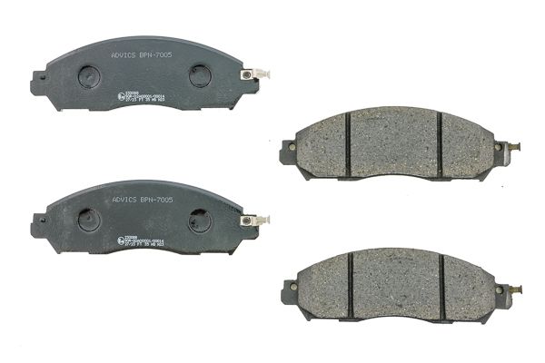 AISIN BPN-7005 - Diskinių stabdžių kaladėlių komplektas