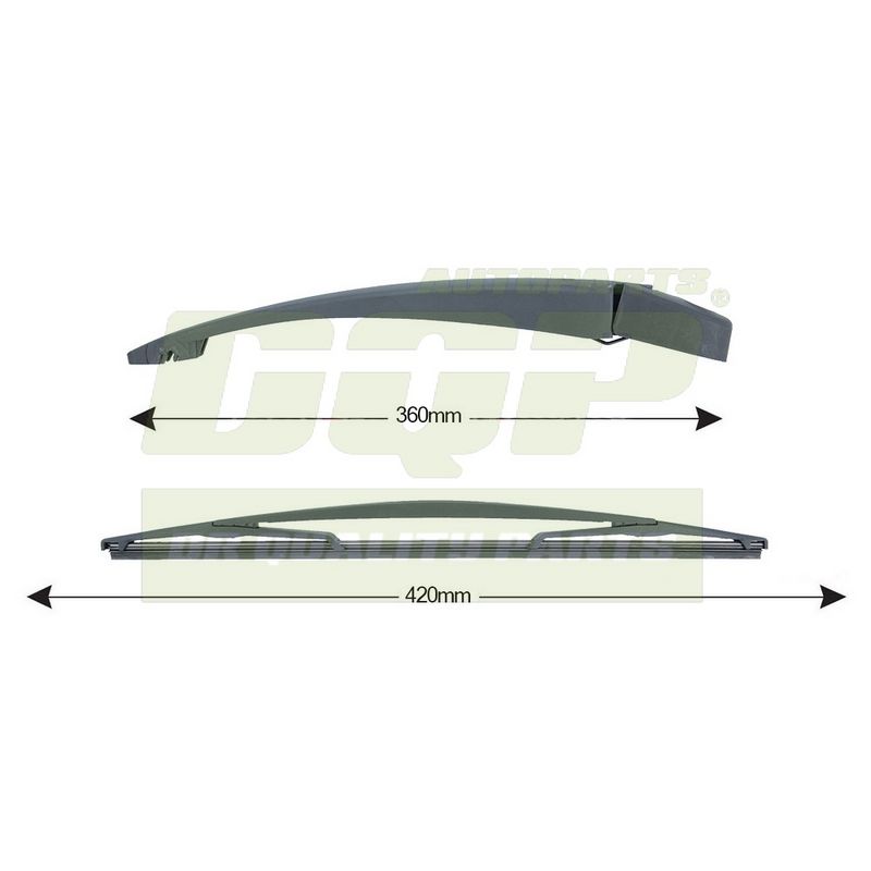 DR. QUALITY PARTS 74353 Wiper Arm Set, window cleaning