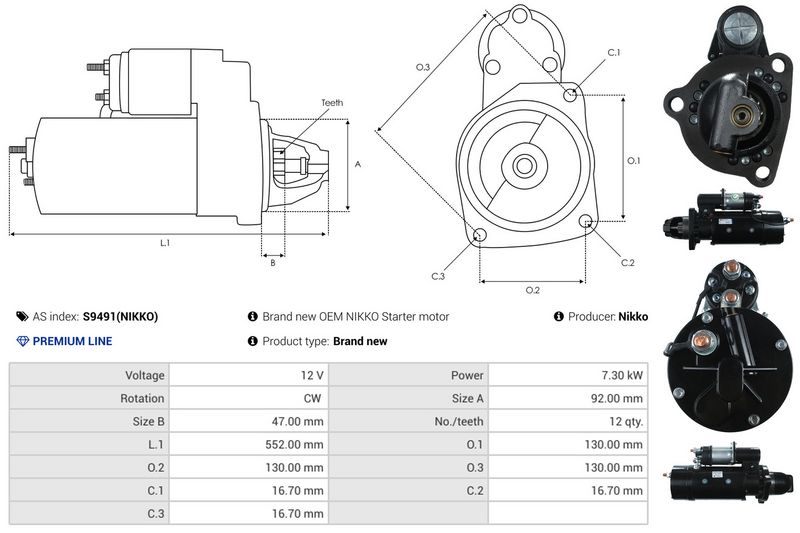 This part match OEM code: 6V4215