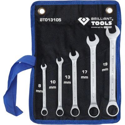 Käristiga silmusvõtmete komplekt, KS TOOLS BT013105