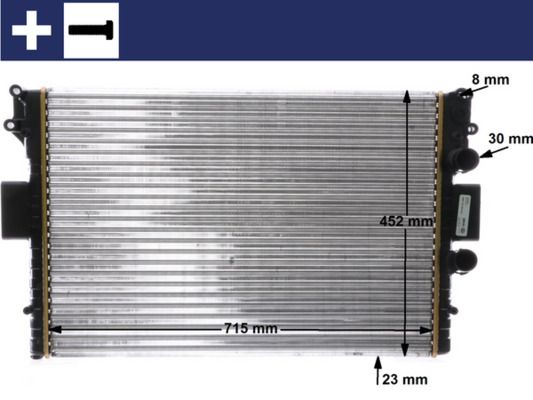 Product Image - Radiateur - CR2006000S - MAHLE