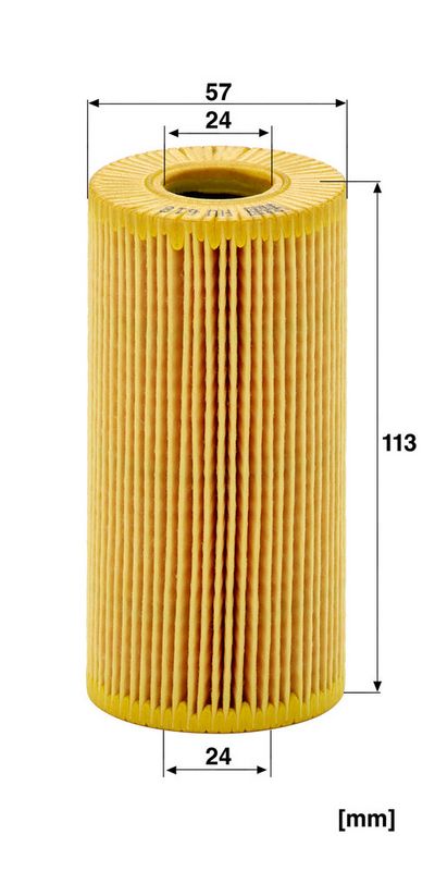 Õlifilter, MANN-FILTER HU 618 x
