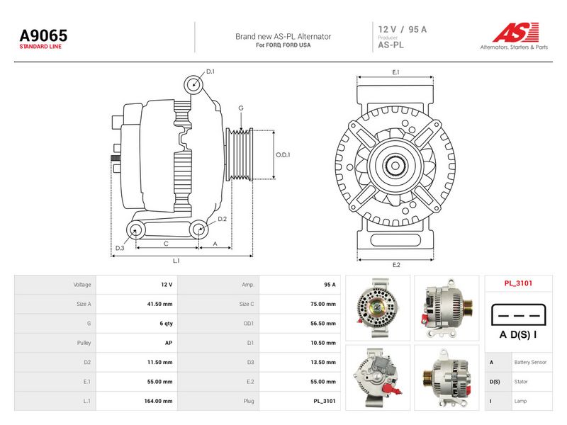 Prekės atitinka OEM kodą: F57U10300AA