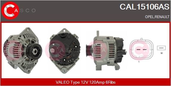 generátor CAL15106AS