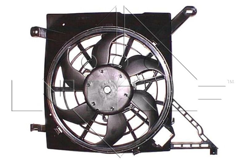 NRF ventilátor, motorhűtés 47309