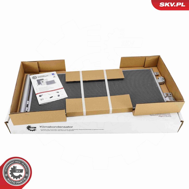ESEN SKV 86SKV495 Condenser, air conditioning