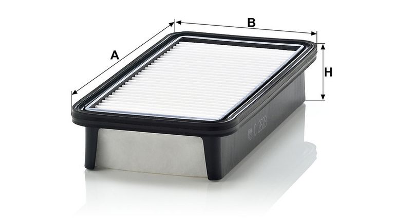 Õhufilter, MANN-FILTER C 2628