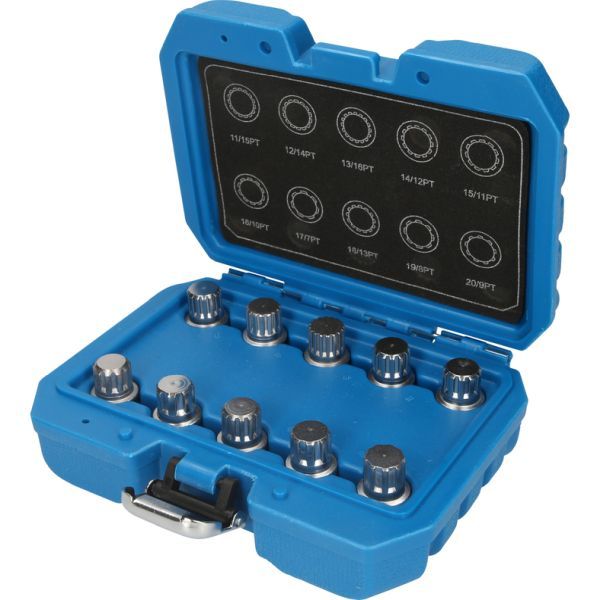 Tööriistade komplekt, veljelukk, KS TOOLS BT691170