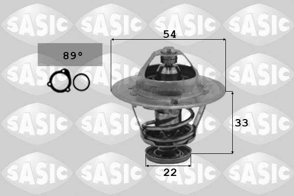 Термостат, охолоджувальна рідина, Sasic 3306078