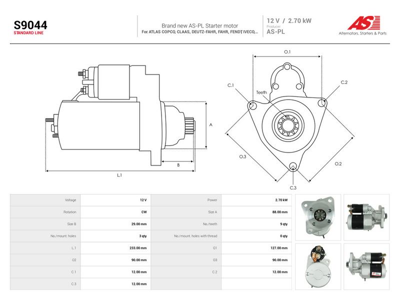 This part match OEM code: 1178686