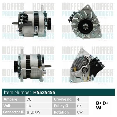 HOFFER generátor H5525455