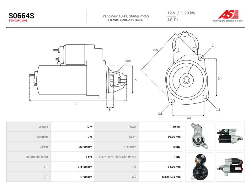 This part match OEM code: 079911022