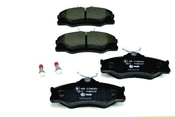 HELLA PAGID 8DB 355 017-661 Brake Pad Set, disc brake