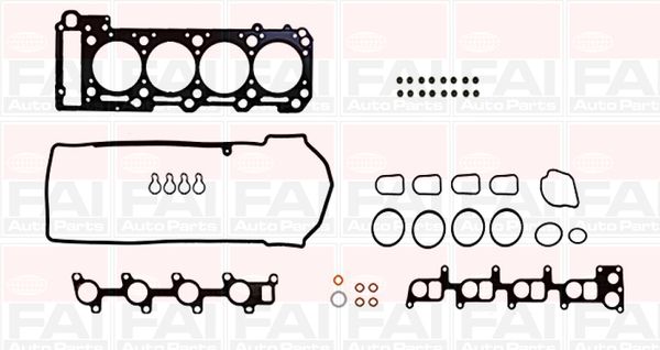 Комплект ущільнень, голівка циліндра, Fai Autoparts HS864