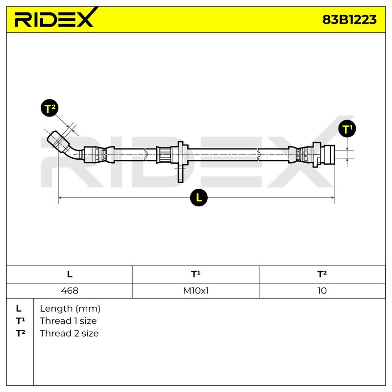 спирачен маркуч RIDEX