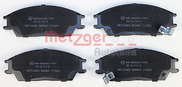 METZGER 1170224 Brake Pad Set, disc brake