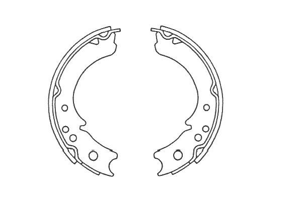 Комплект гальмівних колодок